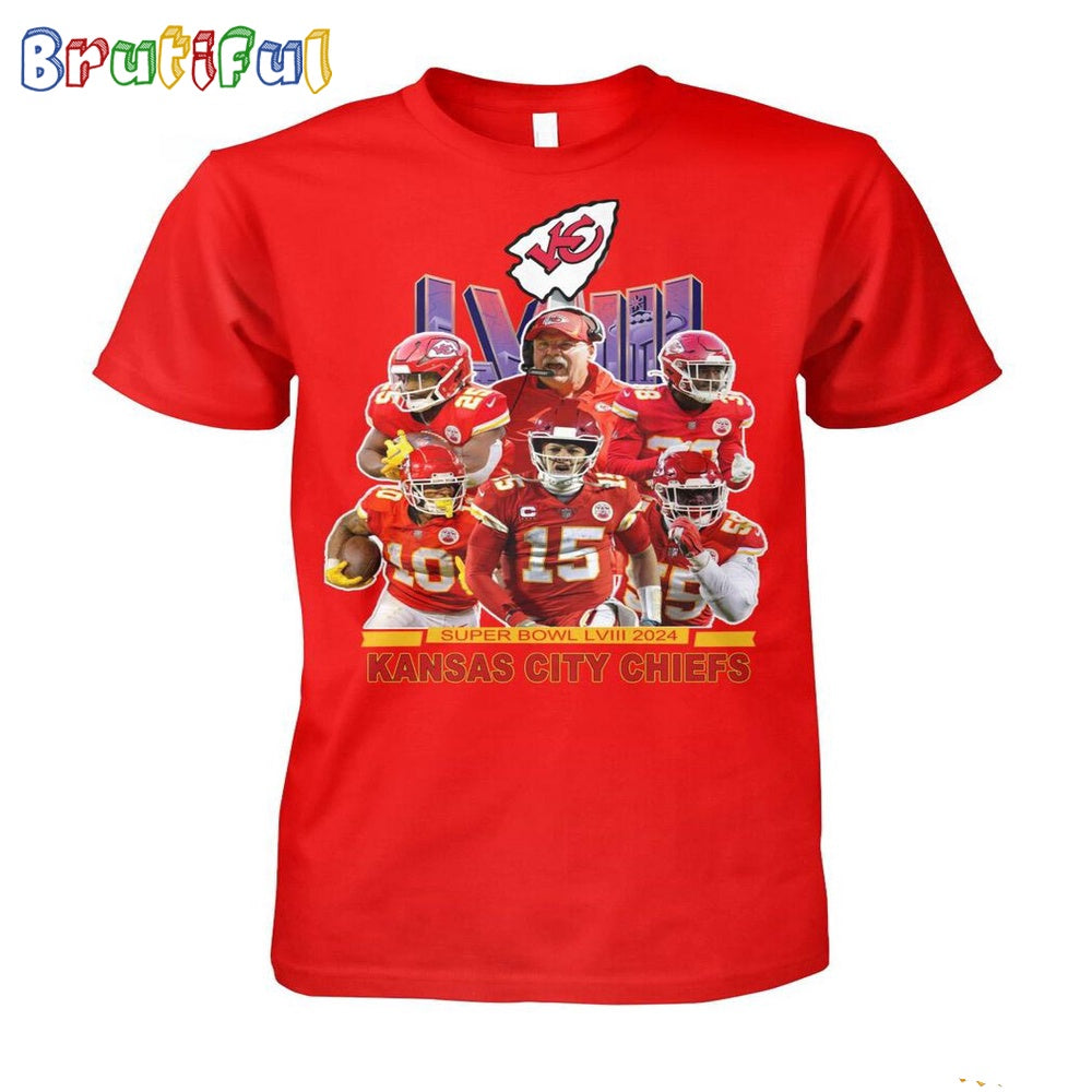 Super Bowl LVIII 2024 Kansas City Chiefs T-Shirt