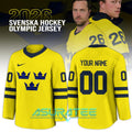 Sweden Olympic 2026 National Ice Hockey Team Jersey