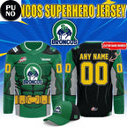 Swift Current Broncos Celebrating Superhero Night 2026 Personalized Hockey Jersey