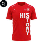 Switzerland National Soccer 2026 History T-Shirt