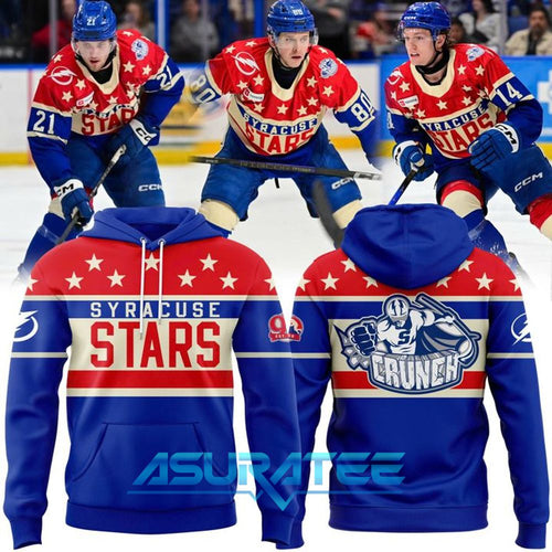 Syracuse Crunch 2026 Syracuse Stars Night Special Hoodie
