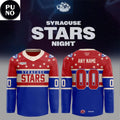 Syracuse Crunch Celebrate Syracuse Stars Night 2026 Personalized Hockey Jersey