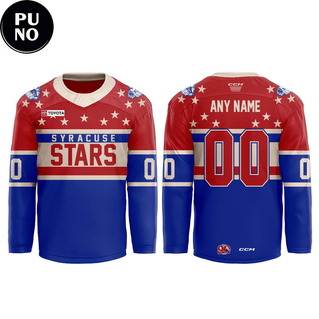 Syracuse Crunch Celebrate Syracuse Stars Night 2026 Personalized Hockey Jersey