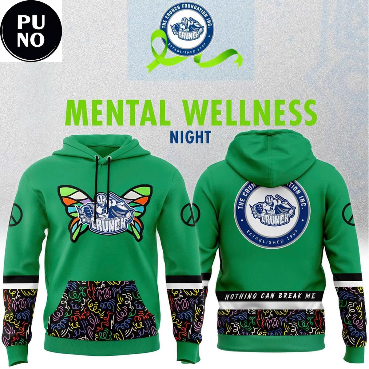 Syracuse Crunch Mental Wellness Night 2026 Hoodie T-Shirt
