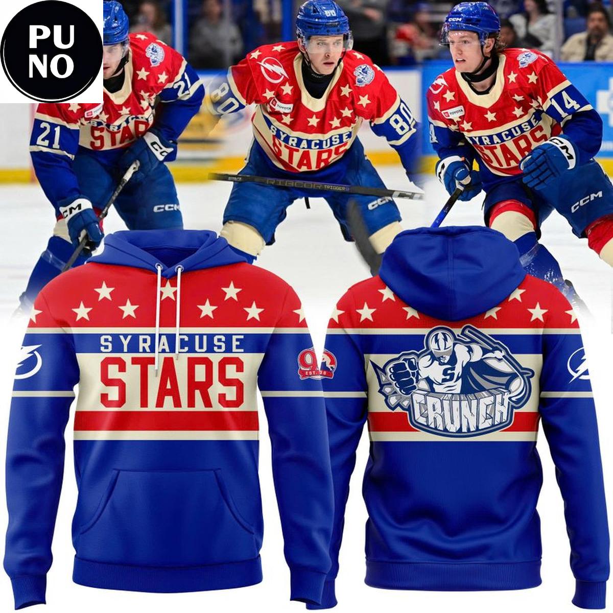 Syracuse Crunch Syracuse Stars Night 2026 Hoodie T-Shirt