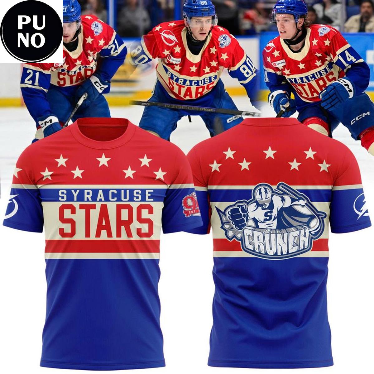 Syracuse Crunch Syracuse Stars Night 2026 Hoodie T-Shirt