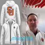 Syracuse Orange Men’s Basketball Throwback 2003 Logo Zip Hoodie