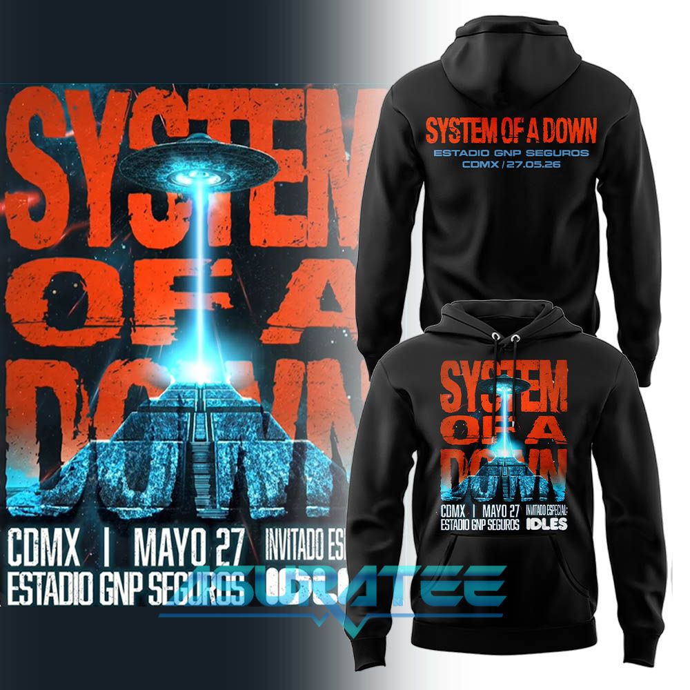 System Of A Down x CDMX Limited Edition 2026 Hoodie