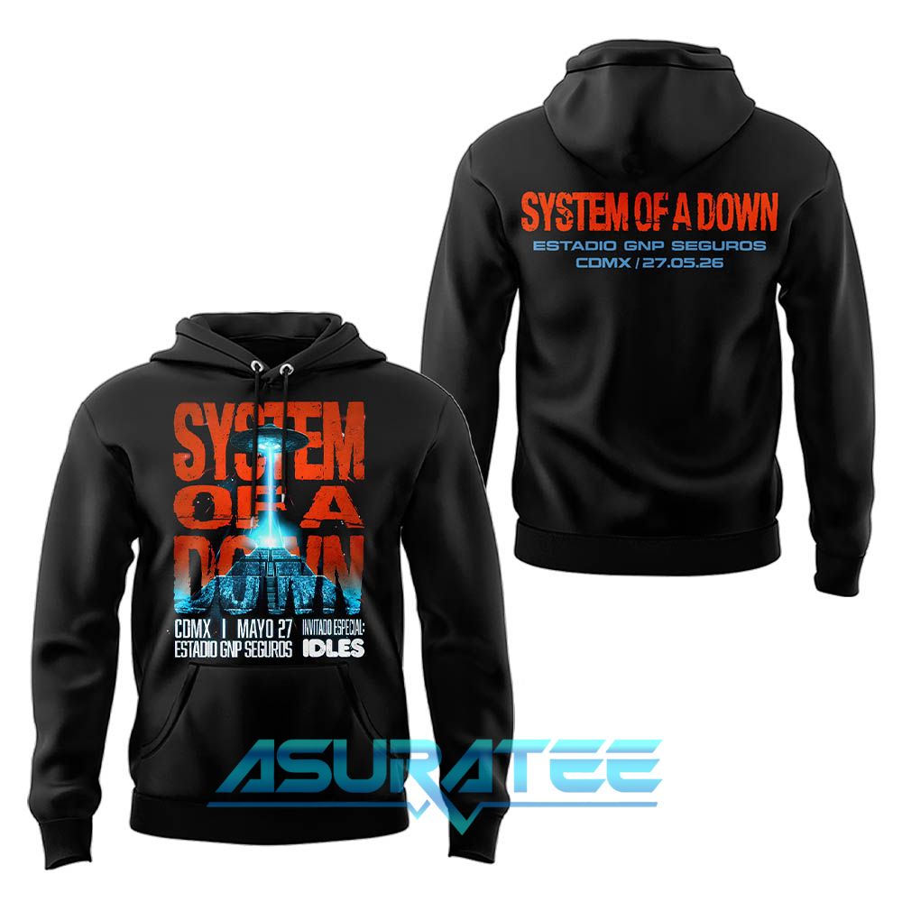 System Of A Down x CDMX Limited Edition 2026 Hoodie