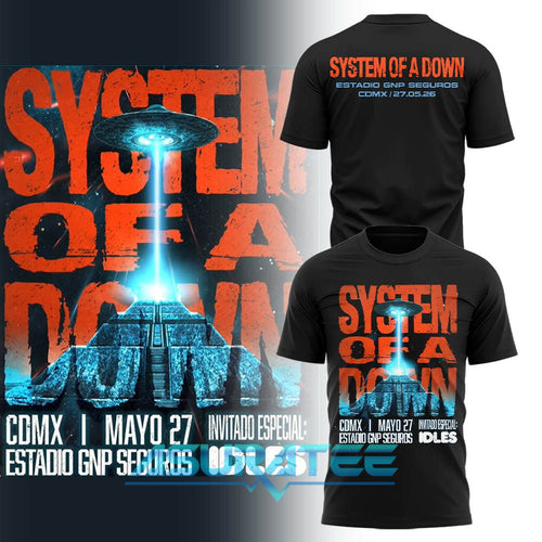 System Of A Down x CDMX Limited Edition 2026 Shirt