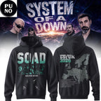System of a Down EU/UK Tour 2026 Map Hoodie T-Shirt