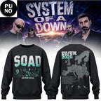 System of a Down EU/UK Tour 2026 Map Hoodie T-Shirt