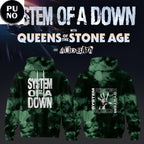 System of a Down UK & EU Tour 2026 Tie-dye Hoodie T-Shirt