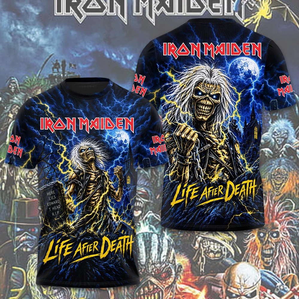 Iron Maiden 3D Apparel – TMTHU10251