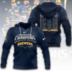 Milwaukee Brewers 2026 National League Champions 3D Apparel – TANTN26300