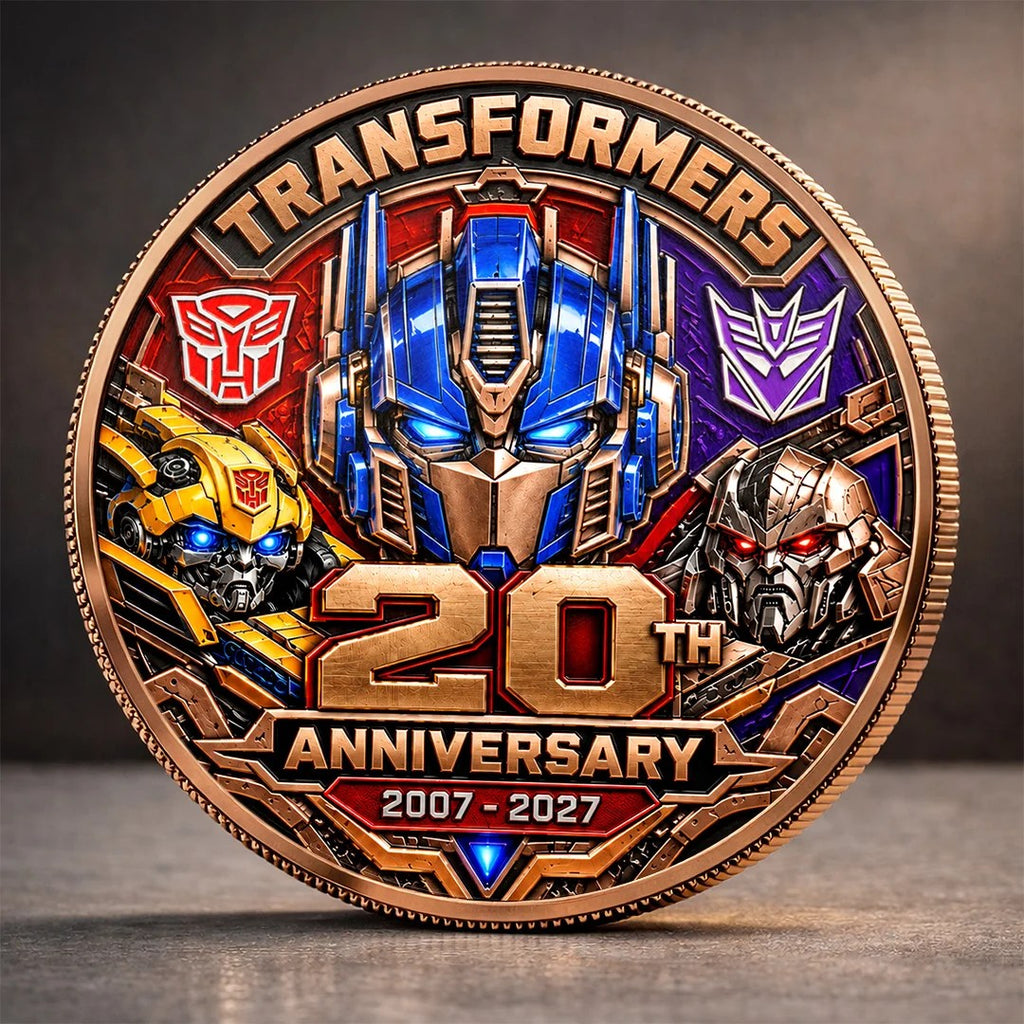 Transformers 20th Anniversary 2027 Commemorative Coin – TANTN26372