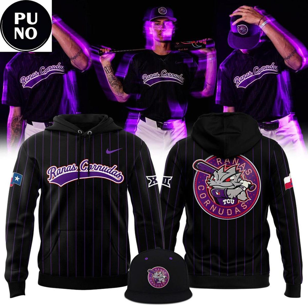 TCU Baseball 2026 Ranas Cornudas Hoodie T-Shirt