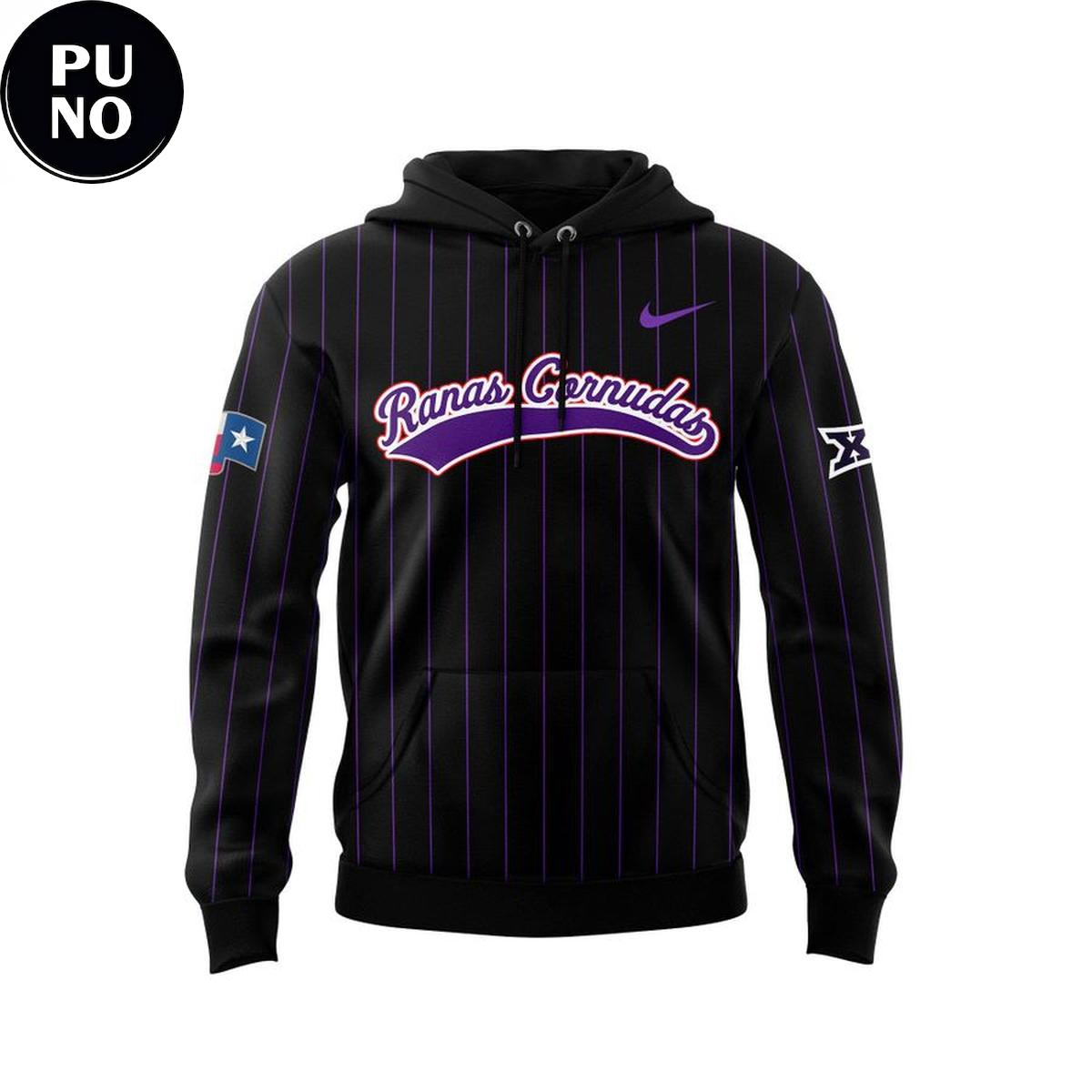 TCU Baseball 2026 Ranas Cornudas Hoodie T-Shirt