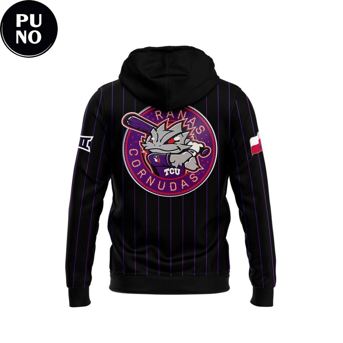 TCU Baseball 2026 Ranas Cornudas Hoodie T-Shirt