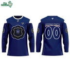 Toronto Maple Leafs First Responders Night 2026 Blue Hockey Jersey Custom Name, Number