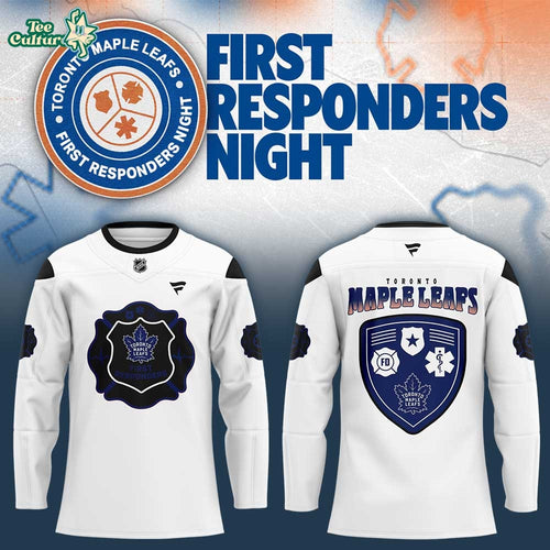Toronto Maple Leafs First Responders Night 2026 Hockey Jersey