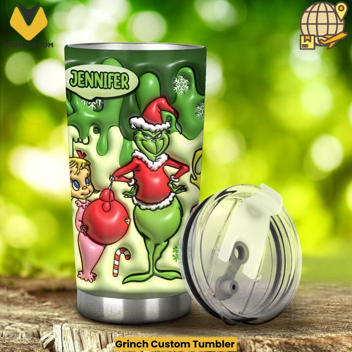 Grinch Custom Tumbler