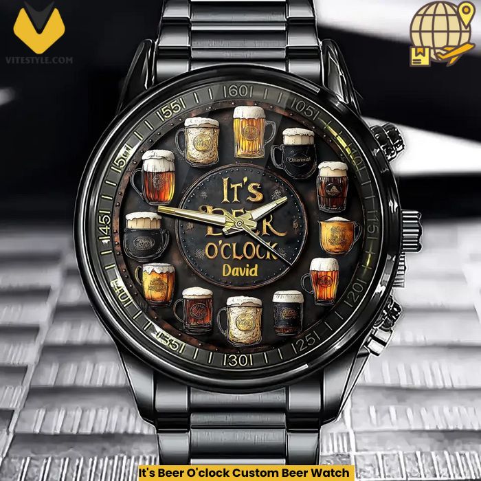 It’s Beer O’clock Custom Beer Watch