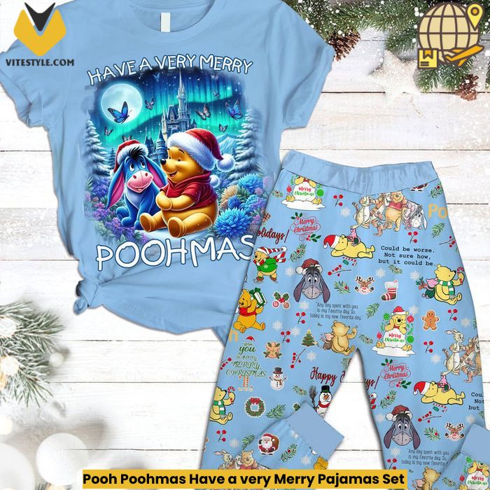 Pooh Poohmas Have a very Merry Pajamas Set