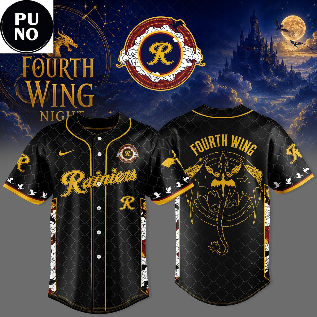 Tacoma Rainiers x Fourth Wing Night 2026 Baseball Jersey