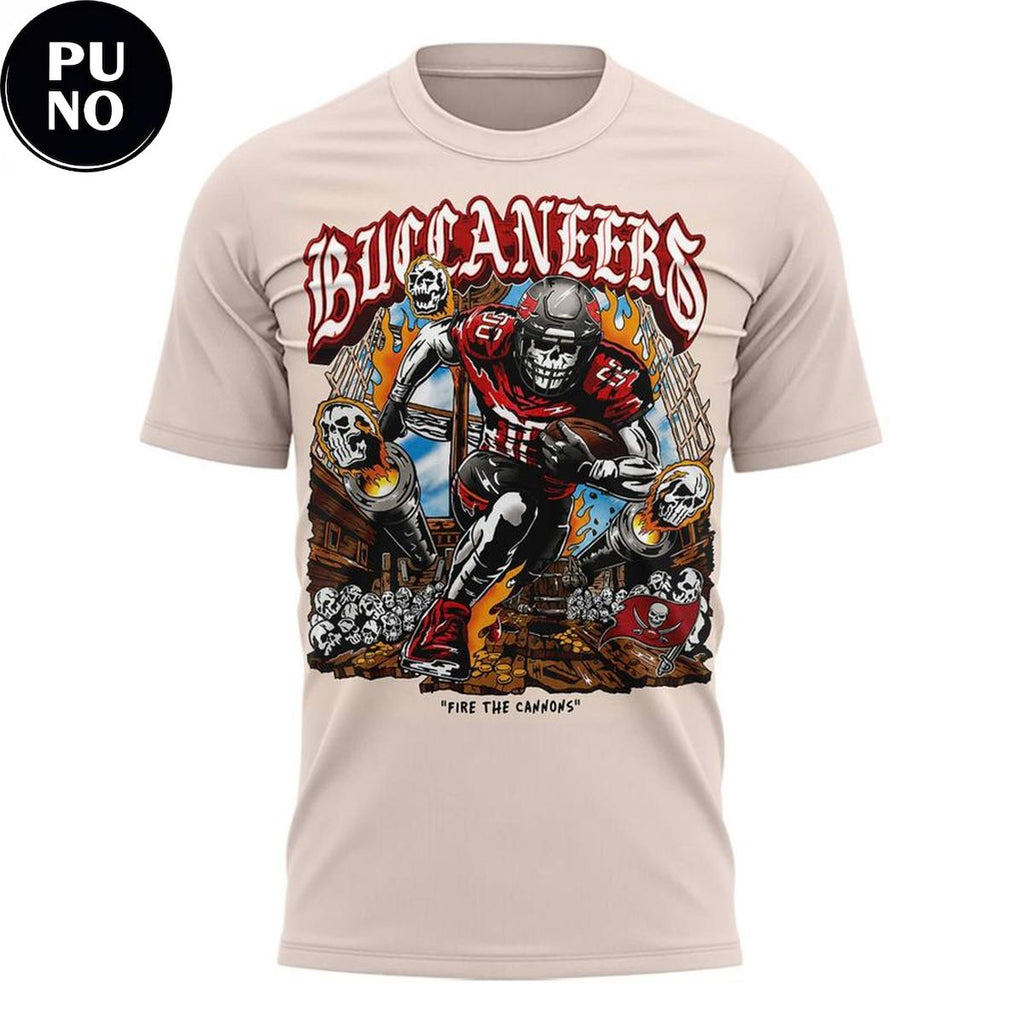 Tampa Bay Buccaneers 2026 Fire the Cannons T-Shirt