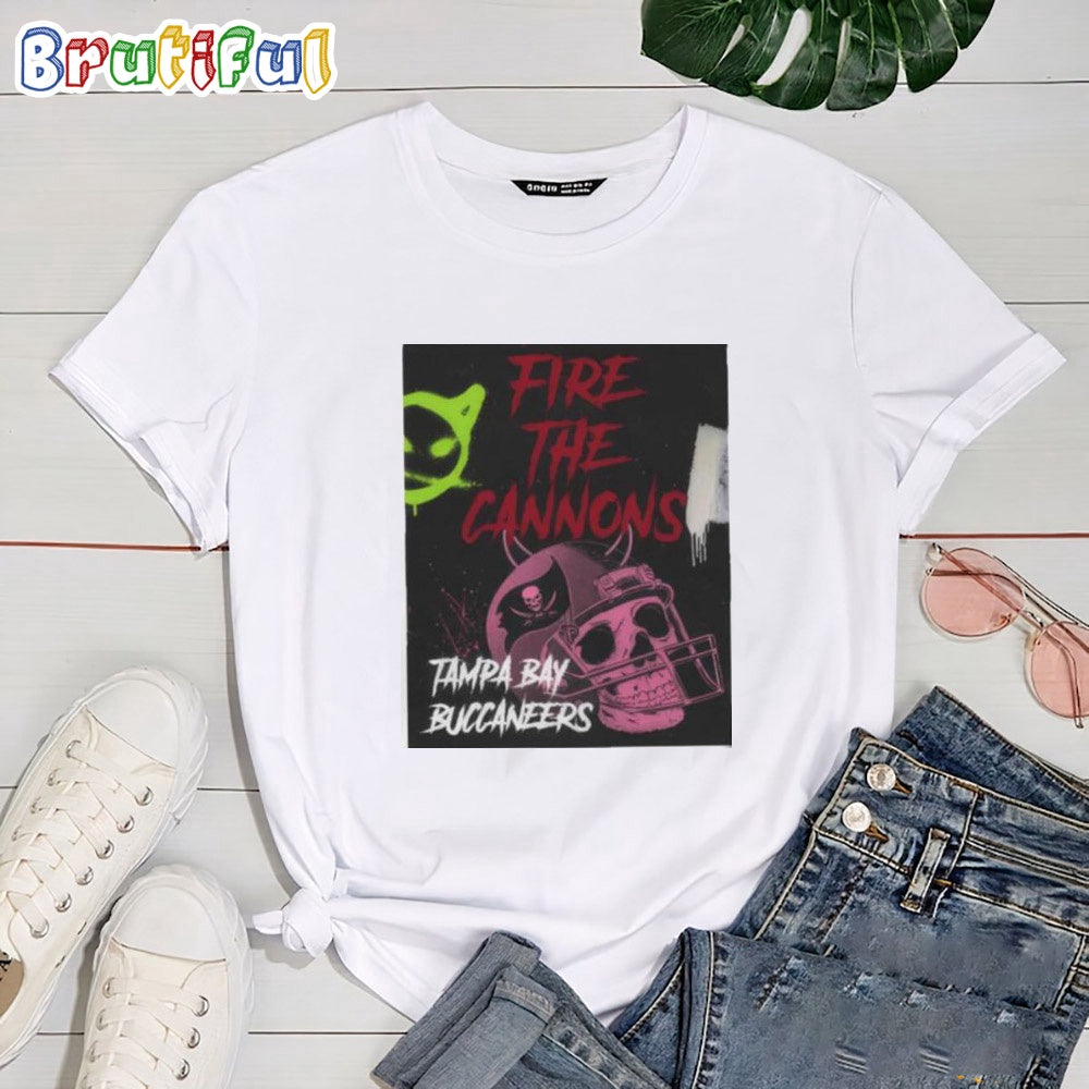 Tampa Bay Buccaneers Fire The Cannons T-Shirt
