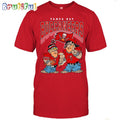 Tampa Bay Buccaneers Flintstones Football T Shirt