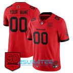 Tampa Bay Buccaneers x Stranger Things 5 Limited Custom Jersey