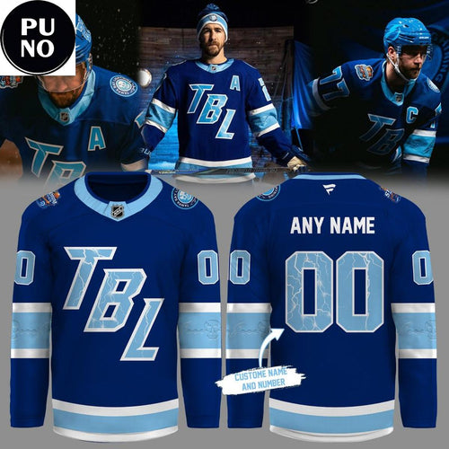 Tampa Bay Lightning 2026 Stadium Series Personalized Hockey Jersey