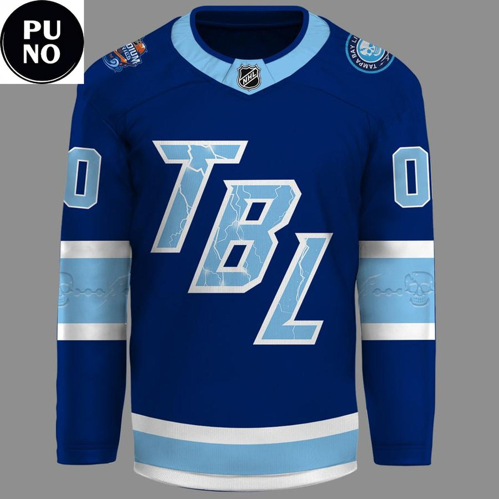 Tampa Bay Lightning 2026 Stadium Series Personalized Hockey Jersey