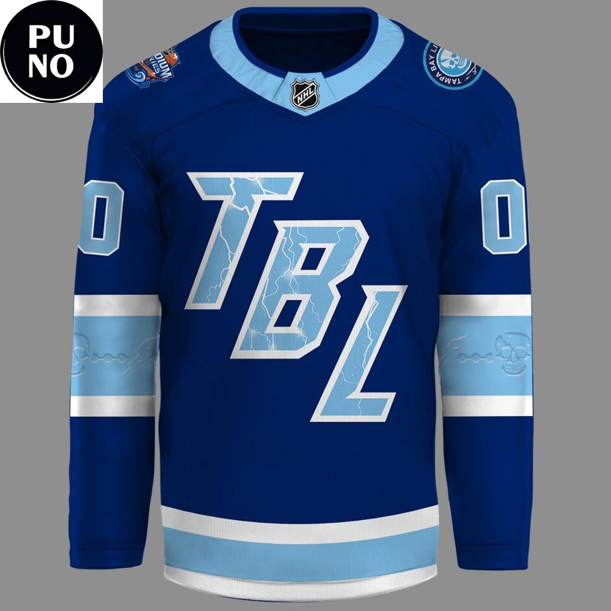 Tampa Bay Lightning 2026 Stadium Series Personalized Hockey Jersey