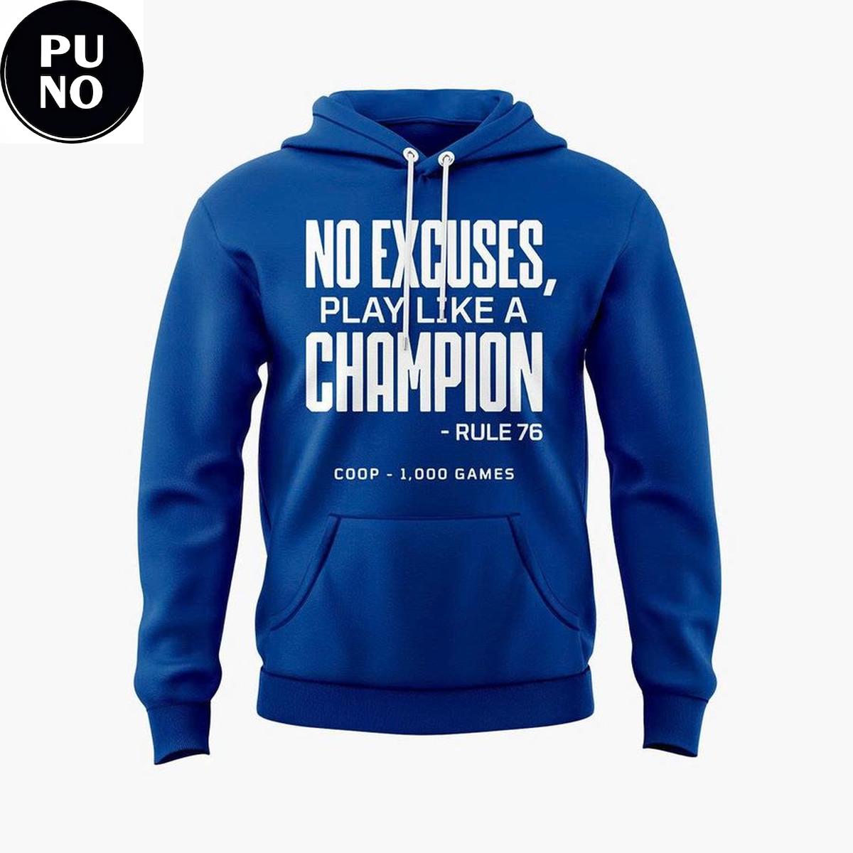 Tampa Bay Lightning Coach Jon Cooper 1000 Games 2026 Hoodie