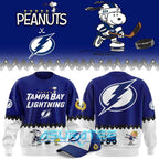 Tampa Bay Lightning ”Peanuts Night” 2026 Snoopy Special Sweatshirt