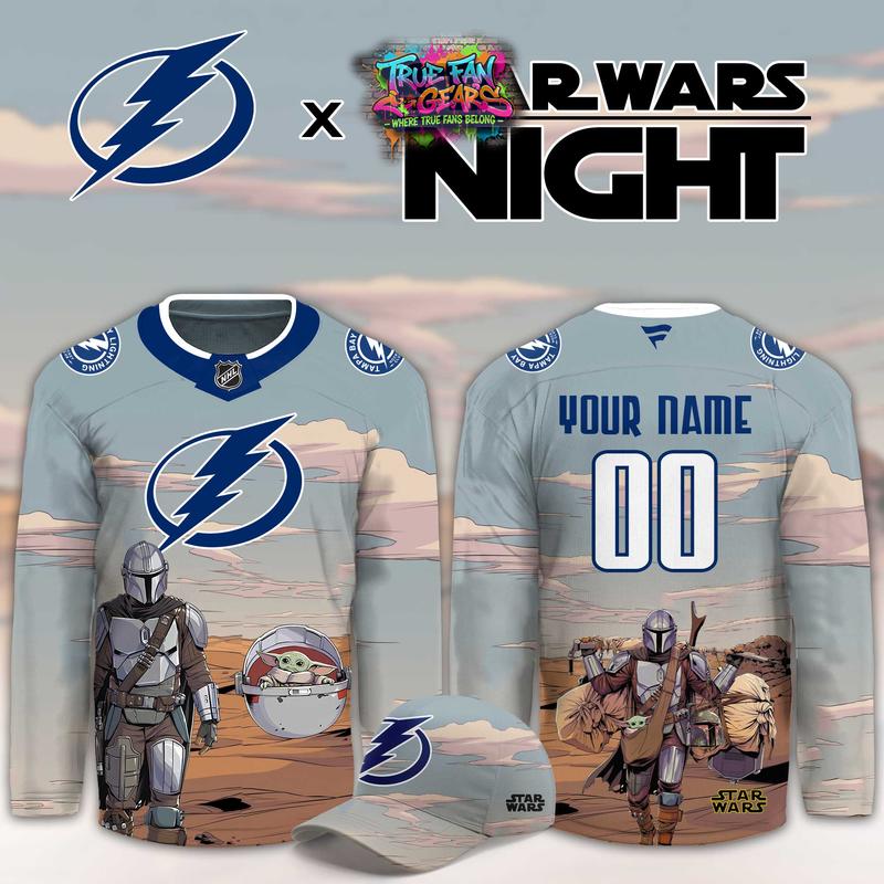 Tampa Bay Lightning Star Wars Night 2026 Limited Personalized Hockey Jersey
