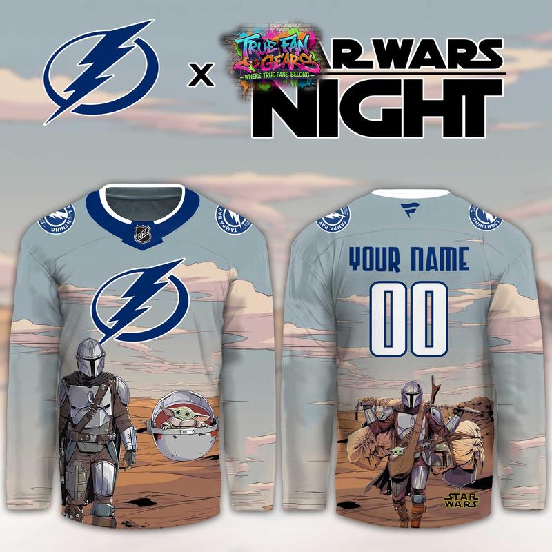 Tampa Bay Lightning Star Wars Night 2026 Limited Personalized Hockey Jersey