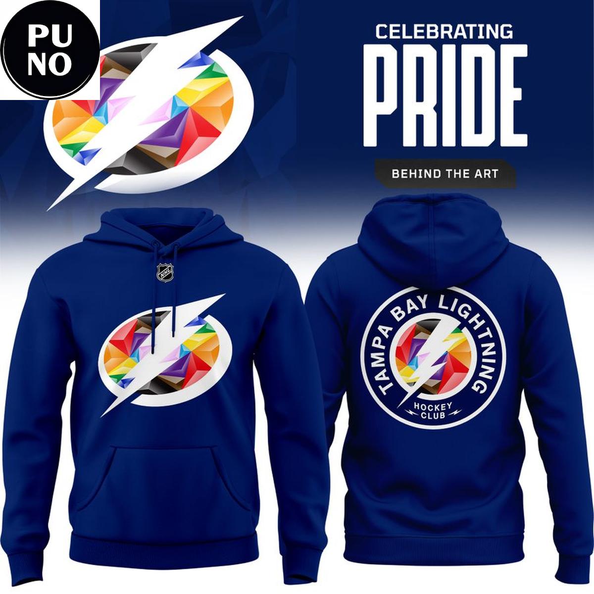 Tampa Bay Lightning x Pride Night 2026 Behind The Art Hoodie T-Shirt