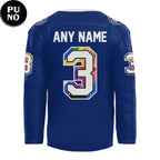 Tampa Bay Lightning x Pride Night 2026 Behind The Art Personalized Hockey Jersey