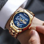 Tampa Bay Rays 2026 American League Champions Alloy Luxury Quartz Watch – TMTHU10198