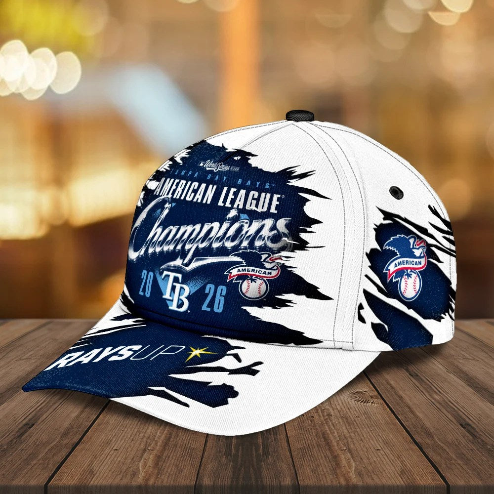 Tampa Bay Rays 2026 American League Champions Classic Cap – MAITM15460