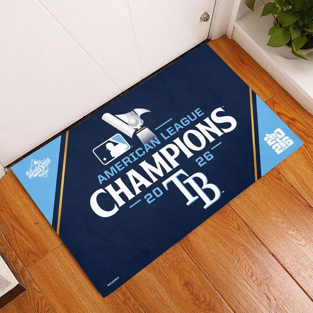 Tampa Bay Rays 2026 American League Champions Doormat – TMTHU10203