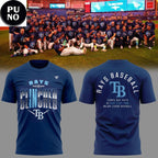 Tampa Bay Rays 2026 Postseason Locker Room Hoodie T-Shirt
