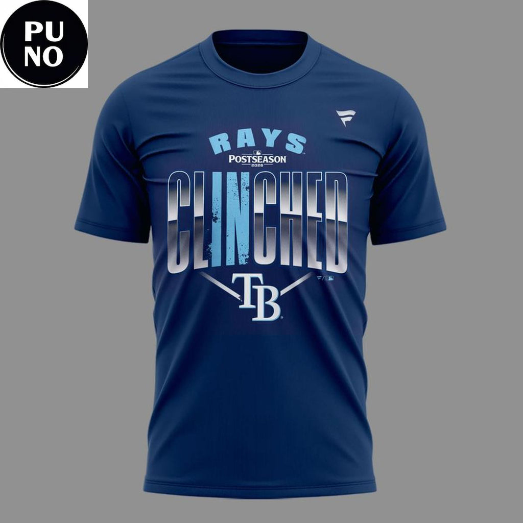 Tampa Bay Rays 2026 Postseason Locker Room Hoodie T-Shirt
