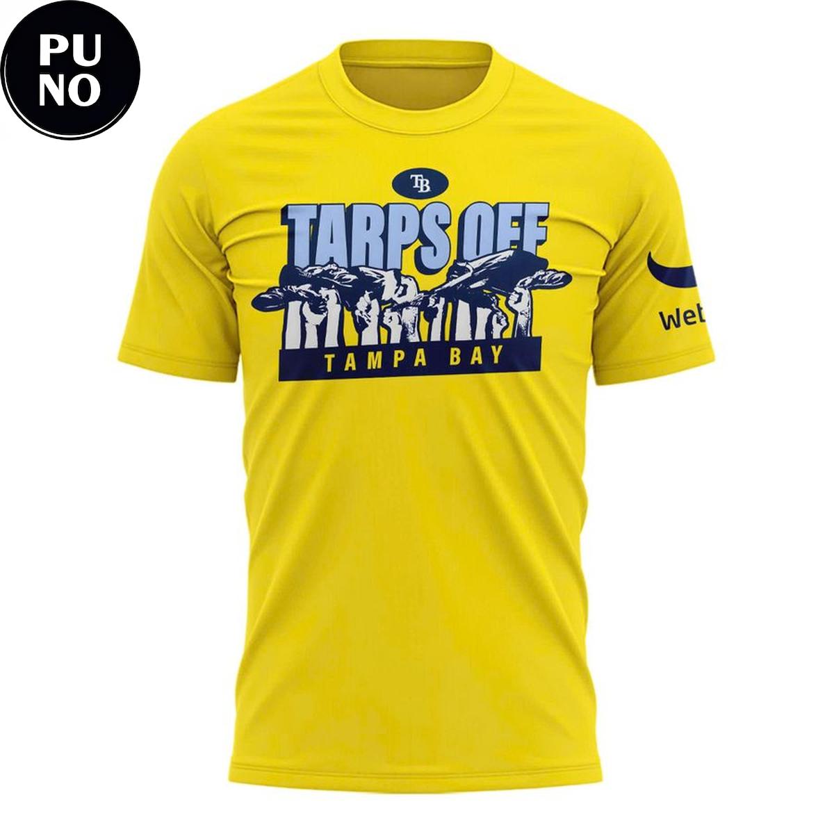 Tampa Bay Rays 2026 Tarps Off T-Shirt