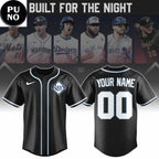 Tampa Bay Rays Fashion Black Out Replica 2026 Personalized Baseball Jersey