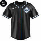 Tampa Bay Rays Fashion Black Out Replica 2026 Personalized Baseball Jersey
